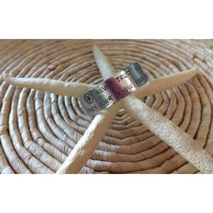 "Never Trust Your Fears, They Don't Know Your Strength" 6" Hand Stamped Cuff